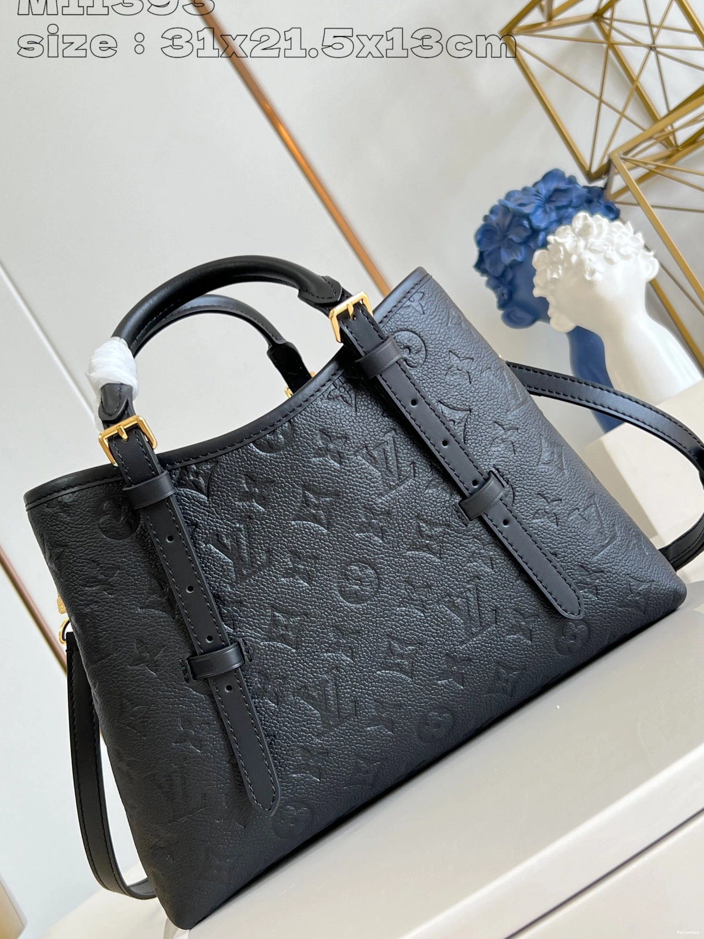 Cheap VUITTON LOUIS Babylone Tote PM-31*21.5*13CM 0816